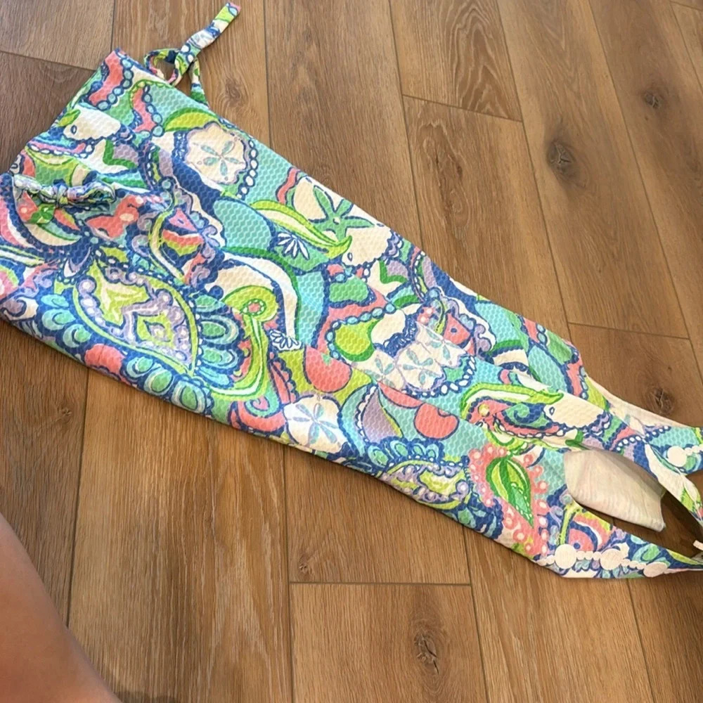 Like New Lilly Pulitzer Sand Dollar Paisley Shift Dress - Picture 10 of 16